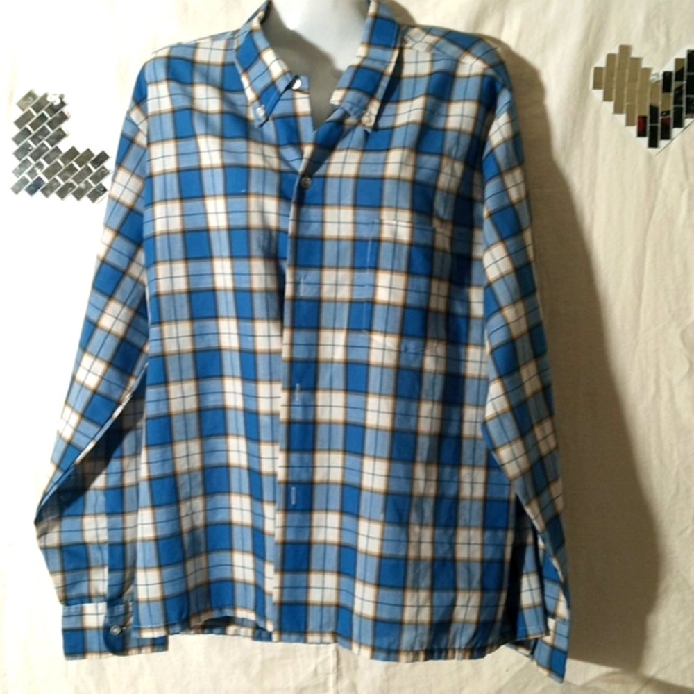 Vintage korateon button down shirt size L